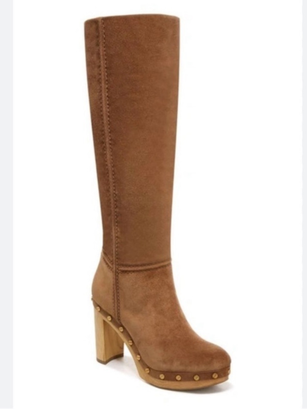 Veronica Beard "Glendale" Suede Clog Knee Boots (Size 9) LIKE NEW!